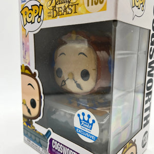 Funko POP! Disney Beauty and the Beast Cogsworth #1138 - 30th Anniversary Edition FRENLY BRICKS - Open 7 Days