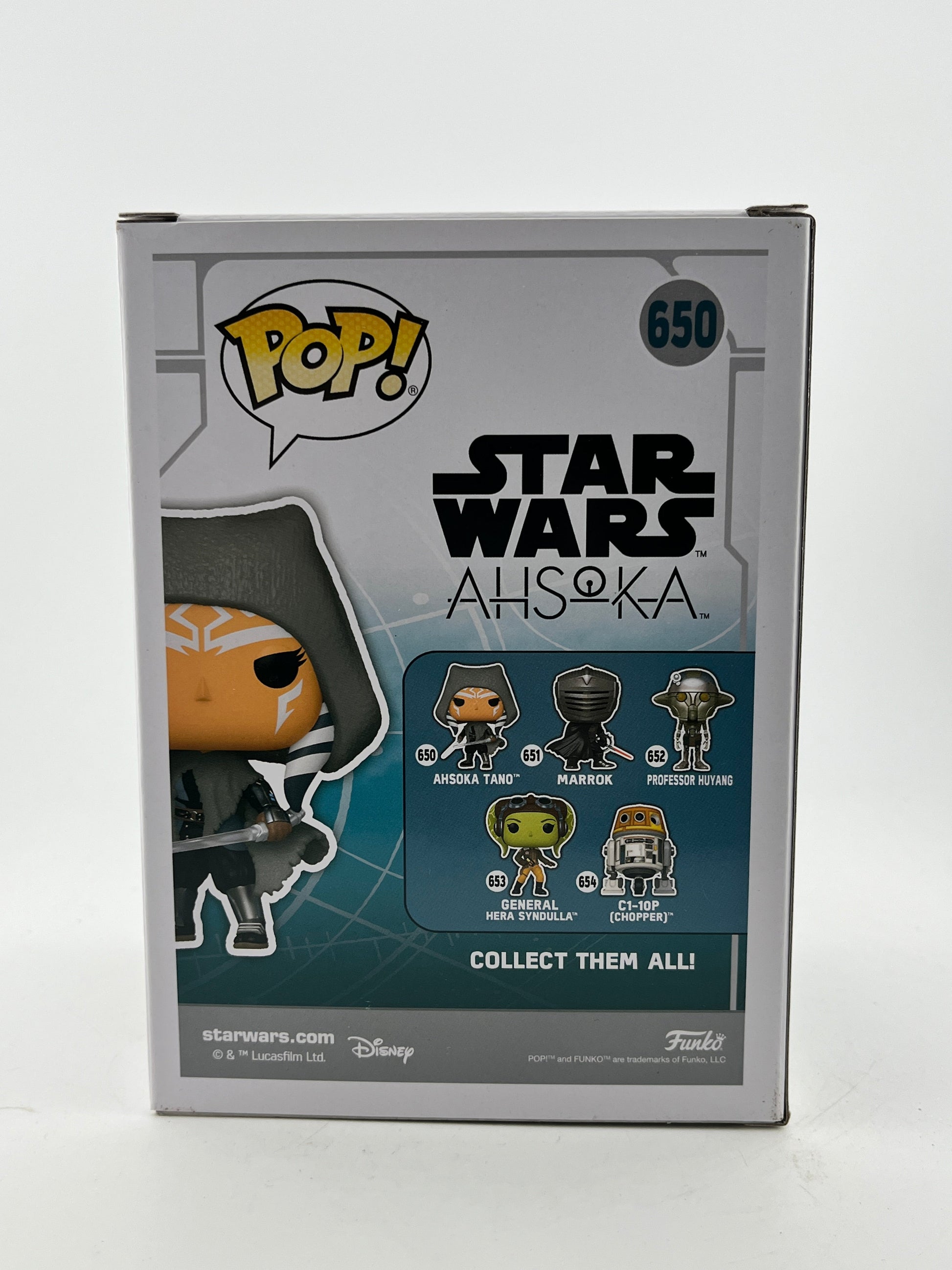 Funko POP! Star Wars - Ashoka Tano #650 - Vinyl Collectable FRENLY BRICKS - Open 7 Days