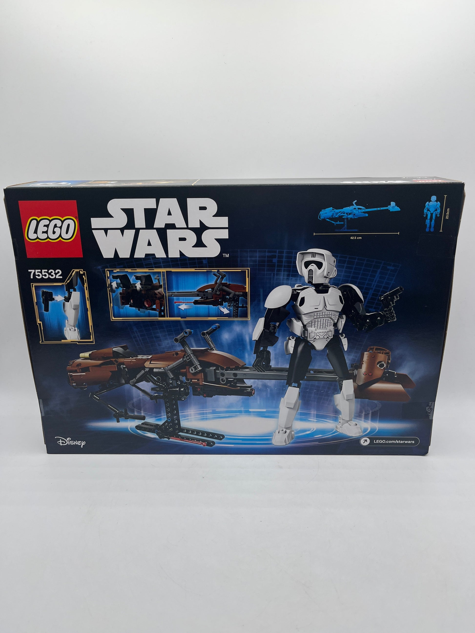 LEGO Star Wars: Scout Trooper & Speeder Bike (75532) FRENLY BRICKS - Open 7 Days