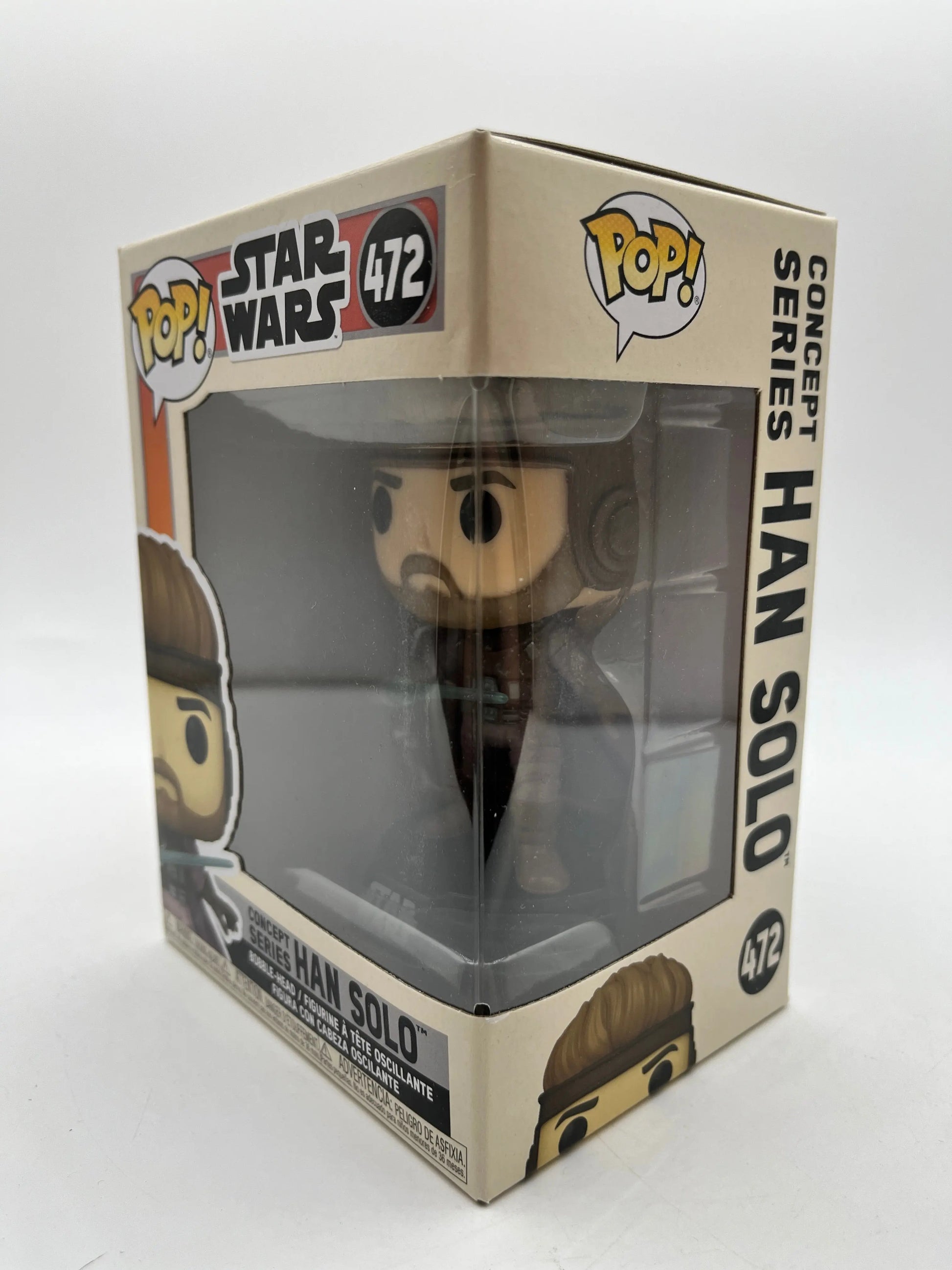 Funko POP! Star Wars Concept Series Han Solo #472 - Vinyl Collectable FRENLY BRICKS - Open 7 Days