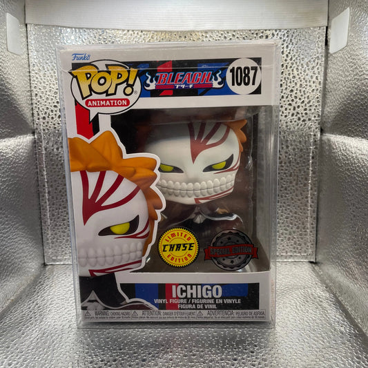 Bleach - Ichigo #1087 Funko Pop Vinyl! Hollow Mask Chase + Protector FRENLY BRICKS - Open 7 Days