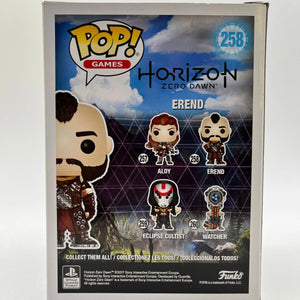 Funko POP! Games Horizon Zero Dawn Erend #258 FRENLY BRICKS - Open 7 Days