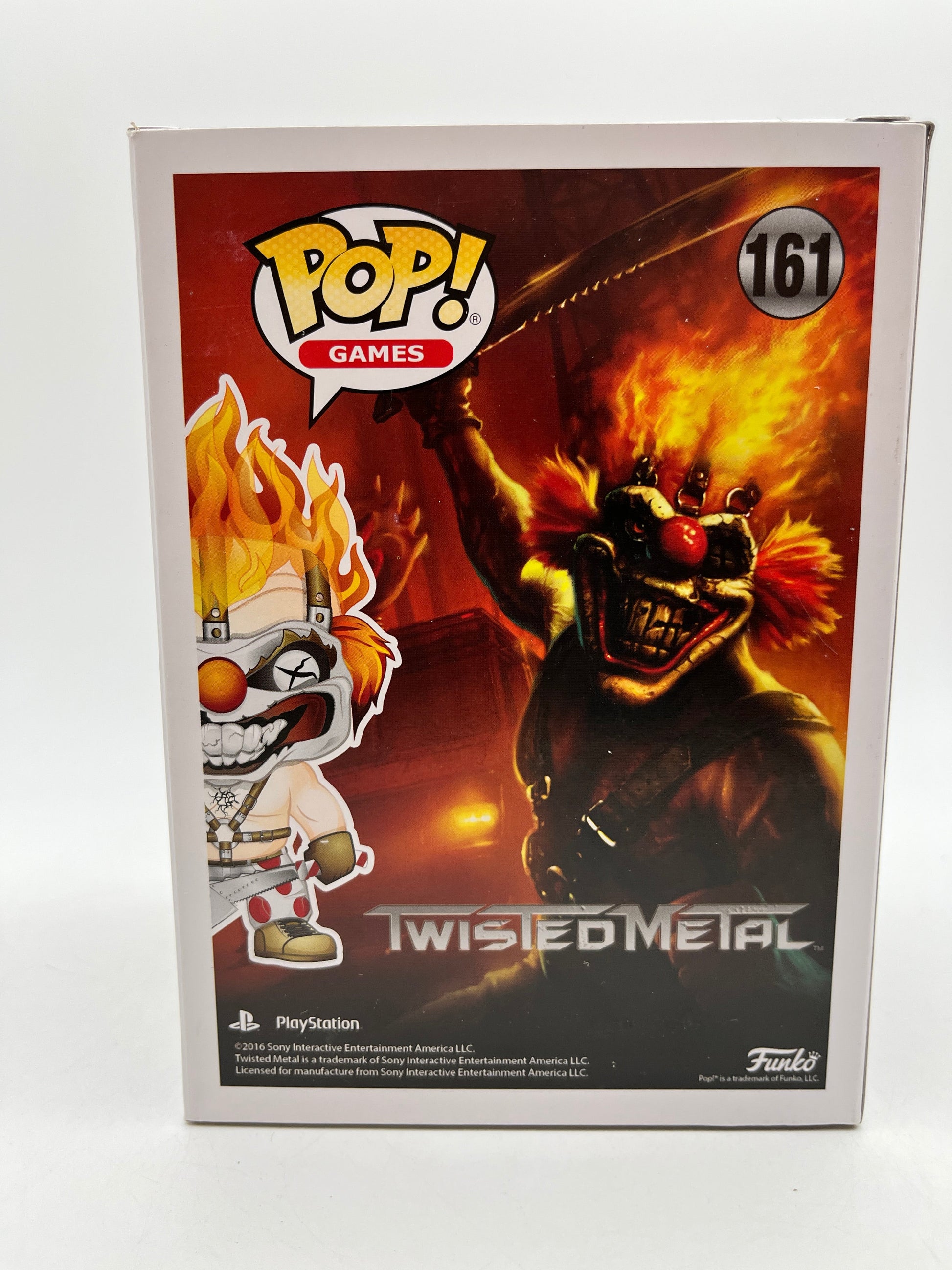 Funko POP! Games TwistedMetal - Sweet Tooth #161 - PlayStation Offical FRENLY BRICKS - Open 7 Days