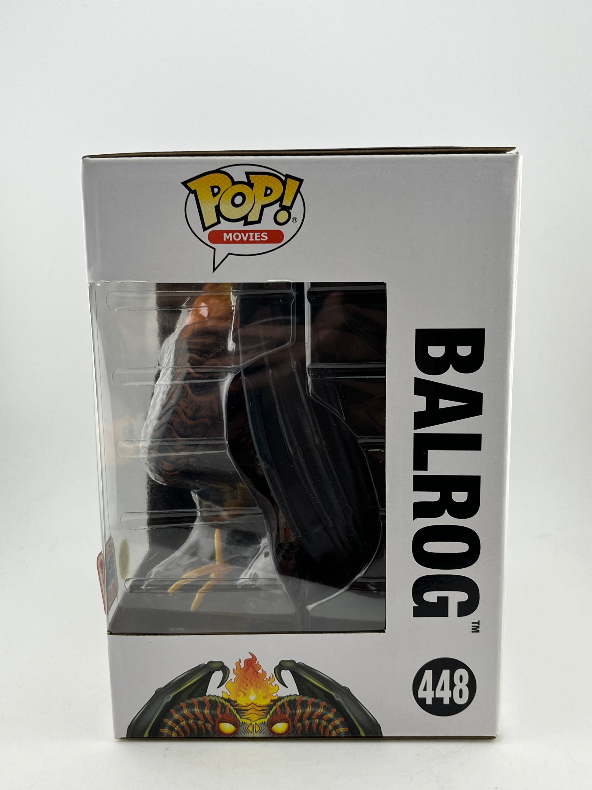 Funko POP! Movies Lord Of The Rings - Balrog #448 - 2017 Convention Exclusive FRENLY BRICKS - Open 7 Days