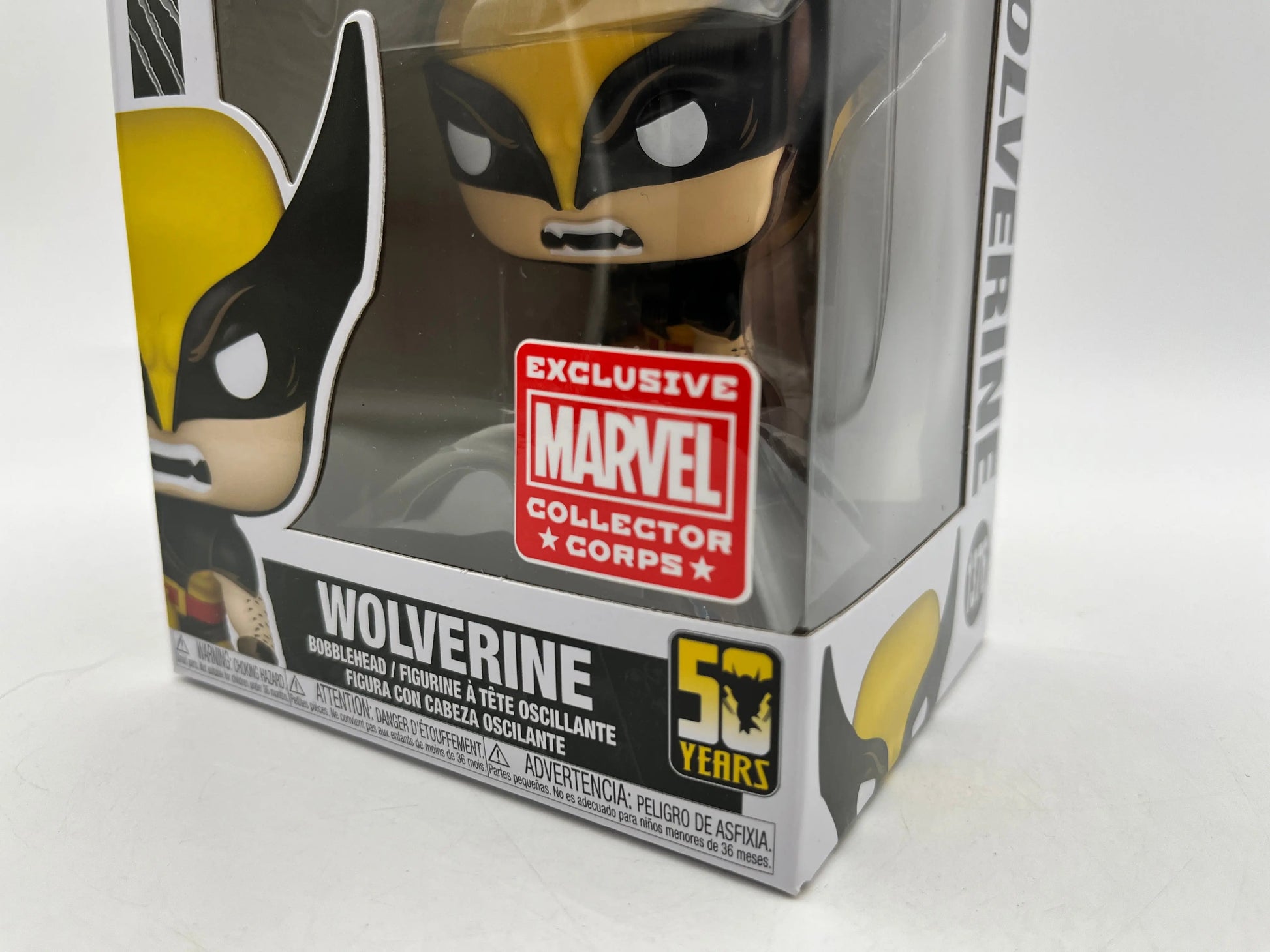 Funko POP! Marvel Wolverine #1376 50 Years - Exclusive Marvel Collectors Corps FRENLY BRICKS - Open 7 Days