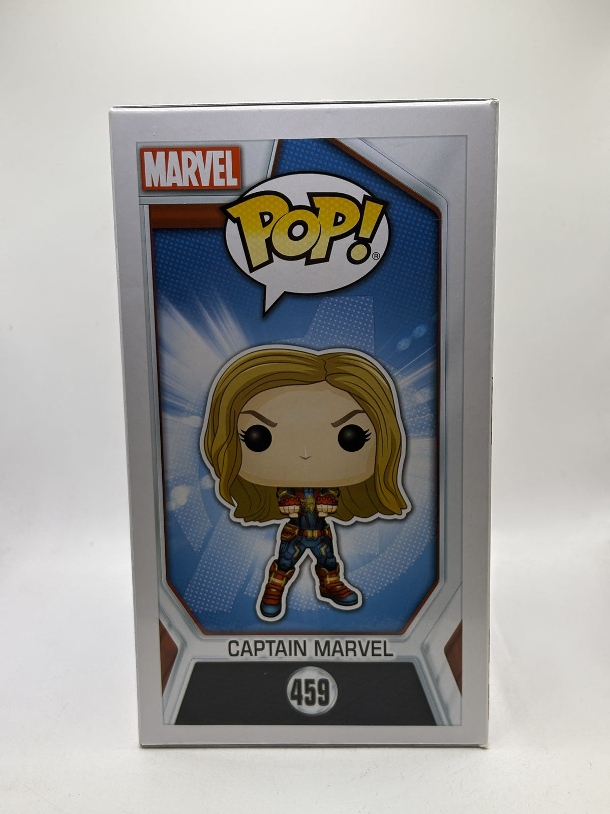Funko POP! Marvel Avengers Endgame #459 Captain Marvel Bobble-Head — left image 4
