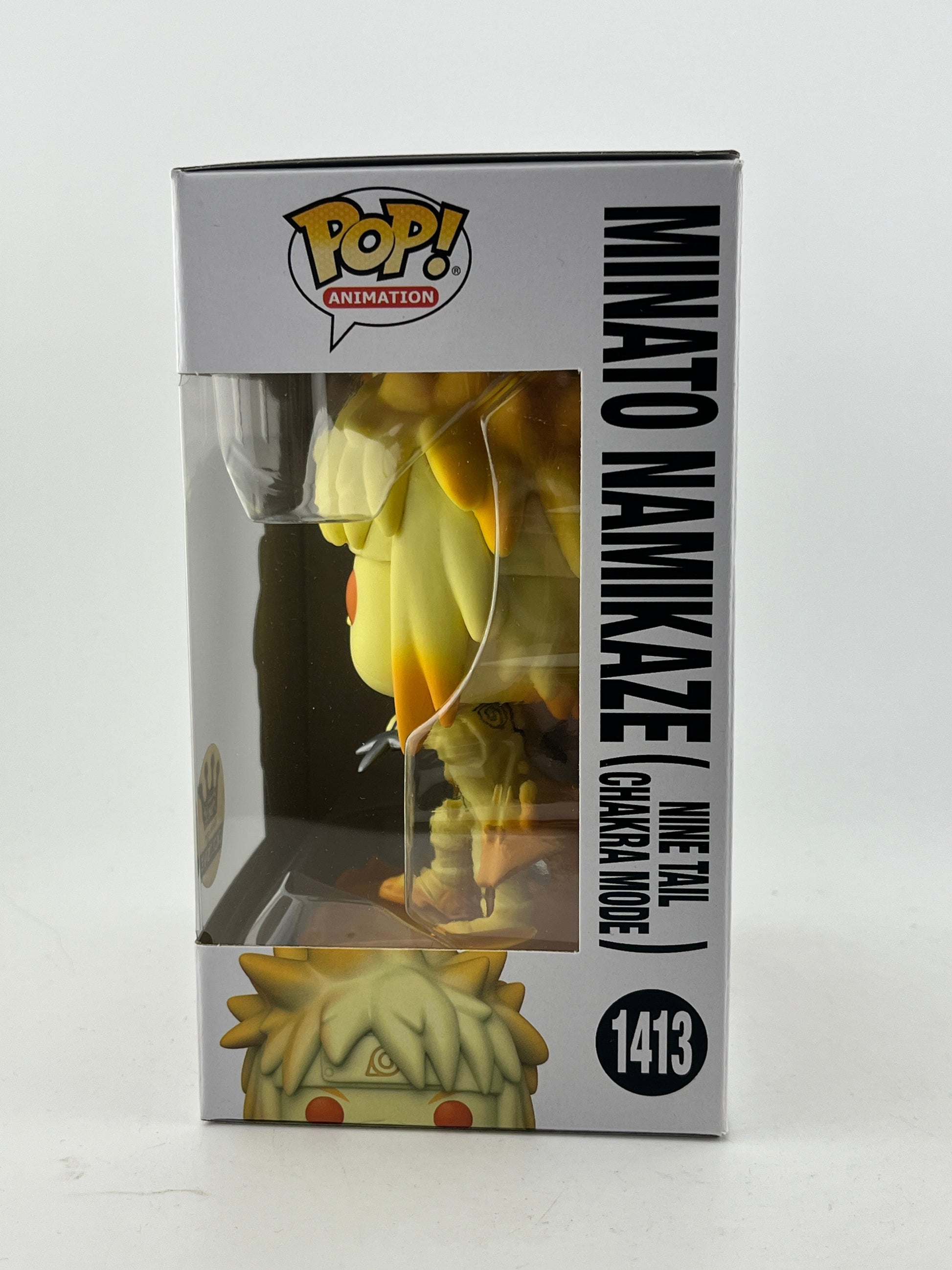 Funko POP! Naruto - Minato Namikaze (Nine Tail Chakra Mode) #1413 - Exclusive FRENLY BRICKS - Open 7 Days