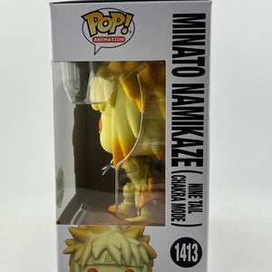 Funko POP! Naruto - Minato Namikaze (Nine Tail Chakra Mode) #1413 - Exclusive FRENLY BRICKS - Open 7 Days