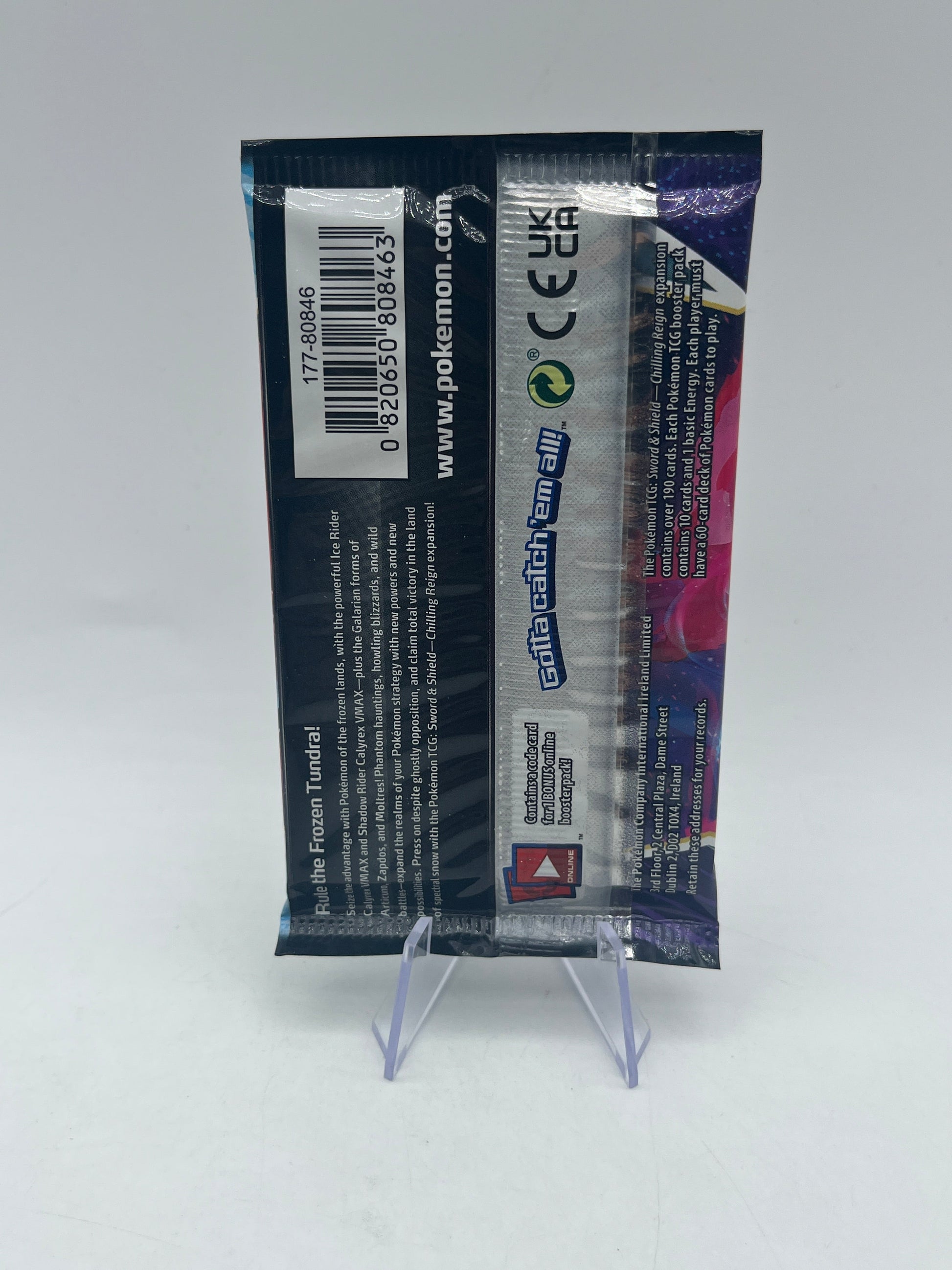 Pokemon TCG - Sword & Shield Chilling Reign  Booster Pack X5 - Art Set Sealed FRENLY BRICKS - Open 7 Days