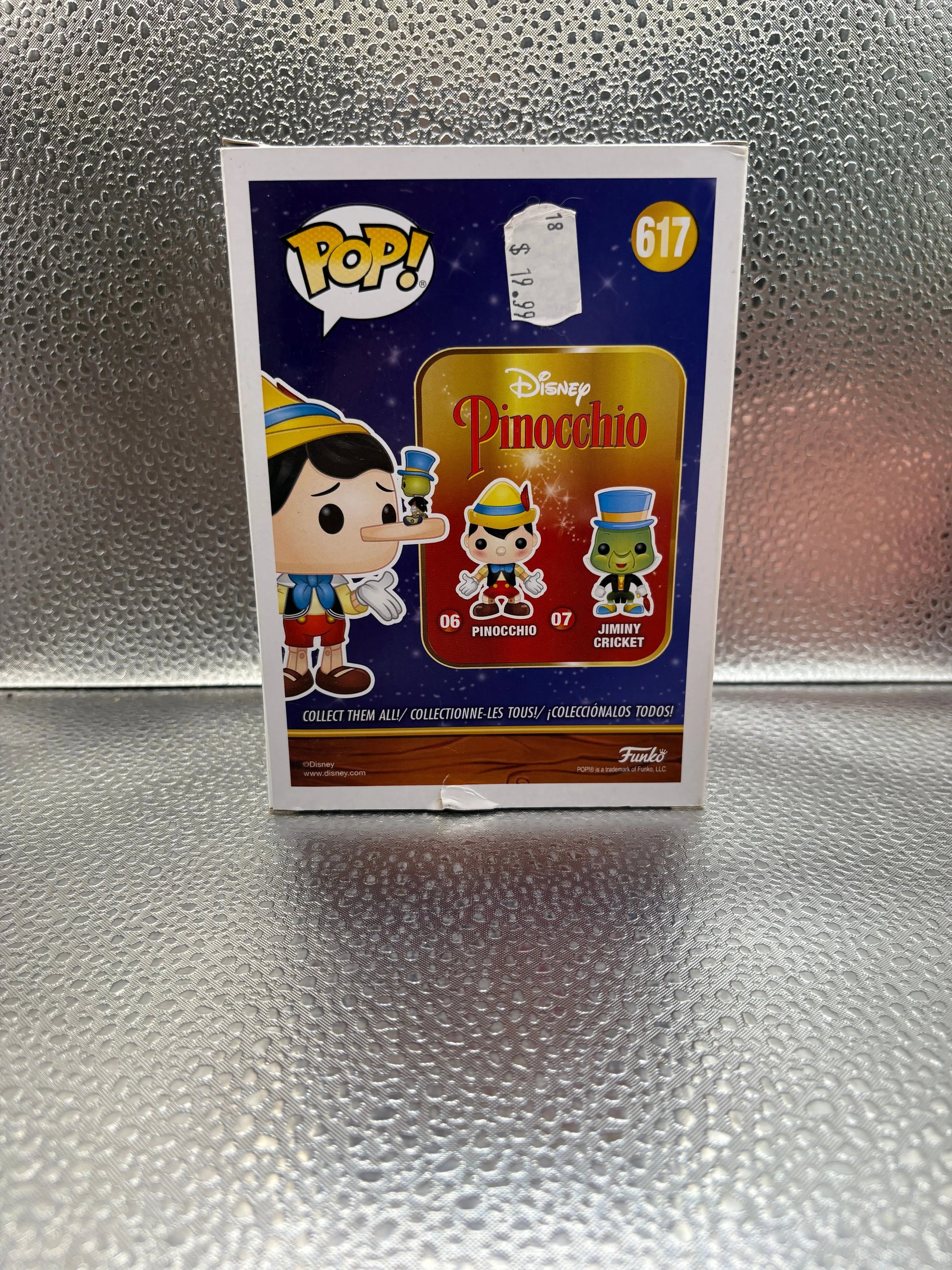 Funko Pop Vinyl #617 Disney Pinocchio FRENLY BRICKS - Open 7 Days