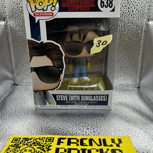 Pop Vinyl #6388 Stranger Things Steve (With Sunglasses) FRENLY BRICKS - Open 7 Days