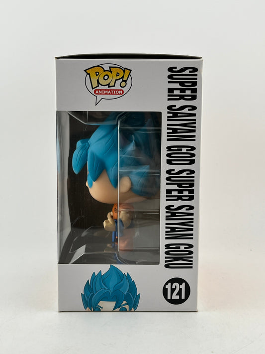 Funko POP! Animation DragonBall Z Res F - SSGSS Goku #121 - Vinyl Collectable FRENLY BRICKS - Open 7 Days