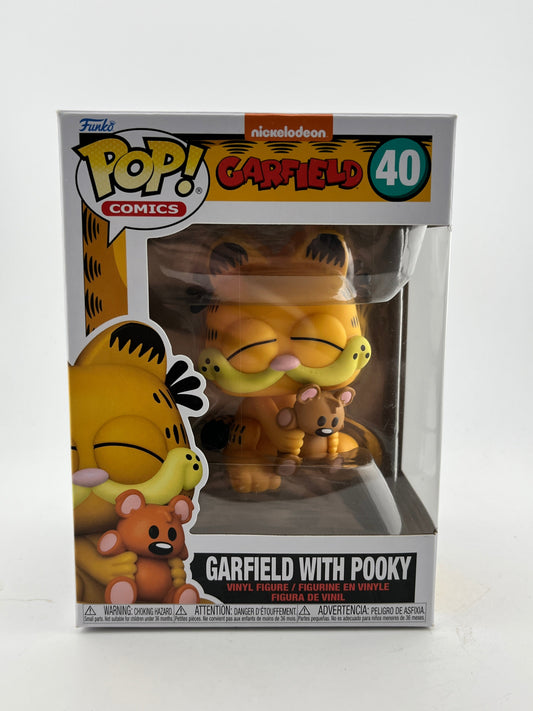 Funko POP! Comics Gardfield - Gardfield With Pooky #40 - Vinyl Collectable FRENLY BRICKS - Open 7 Days