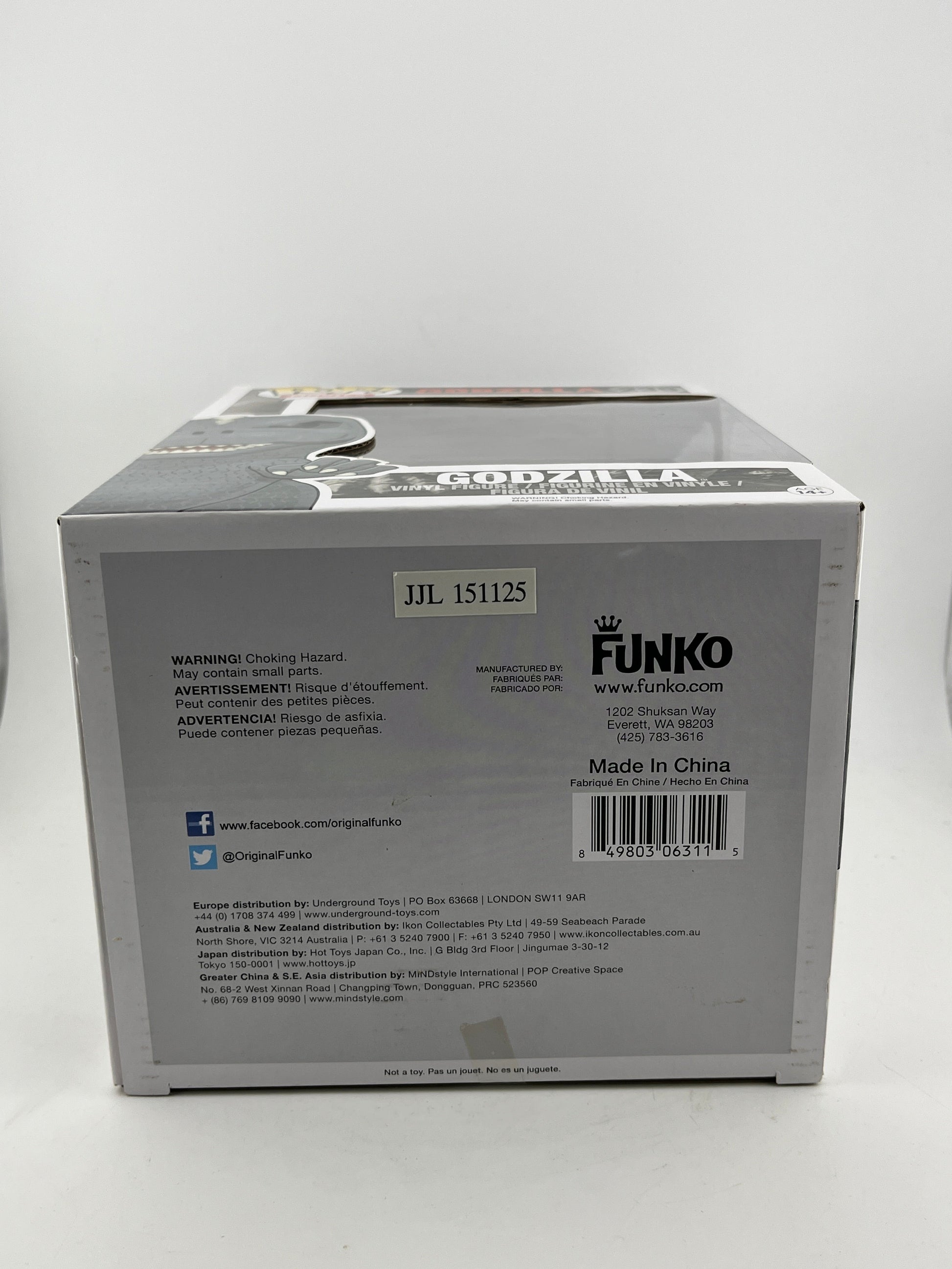 Funko POP! Movies Godzilla - Godzilla #239 - Vinyl Collectable FRENLY BRICKS - Open 7 Days