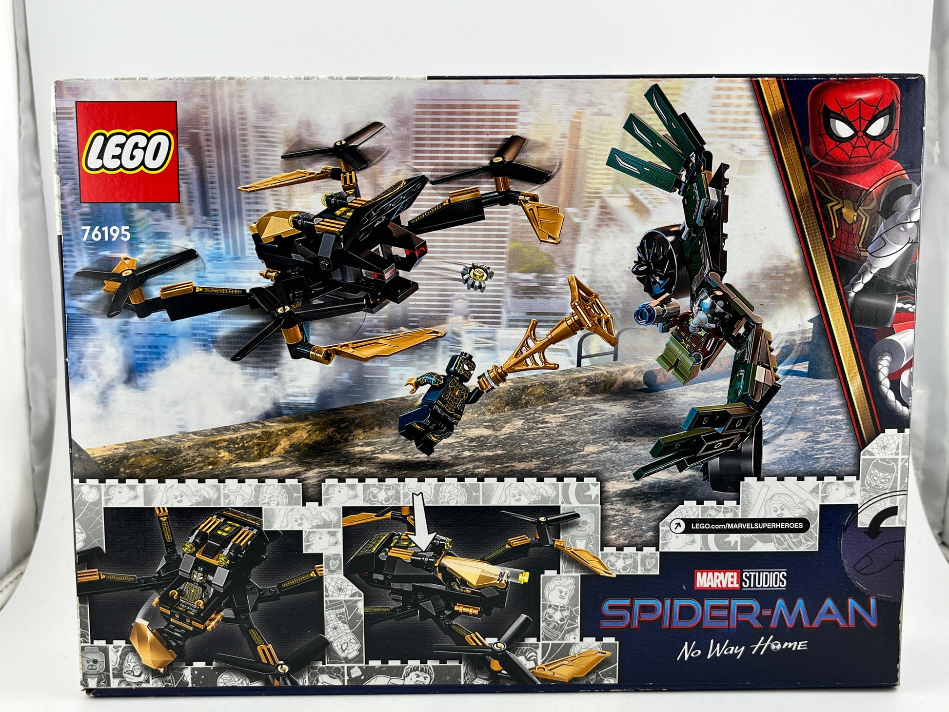 Lego Marvel - Spider-Man No Way Home Spider-Man’s Drone Duel 76195 - Sealed FRENLY BRICKS - Open 7 Days