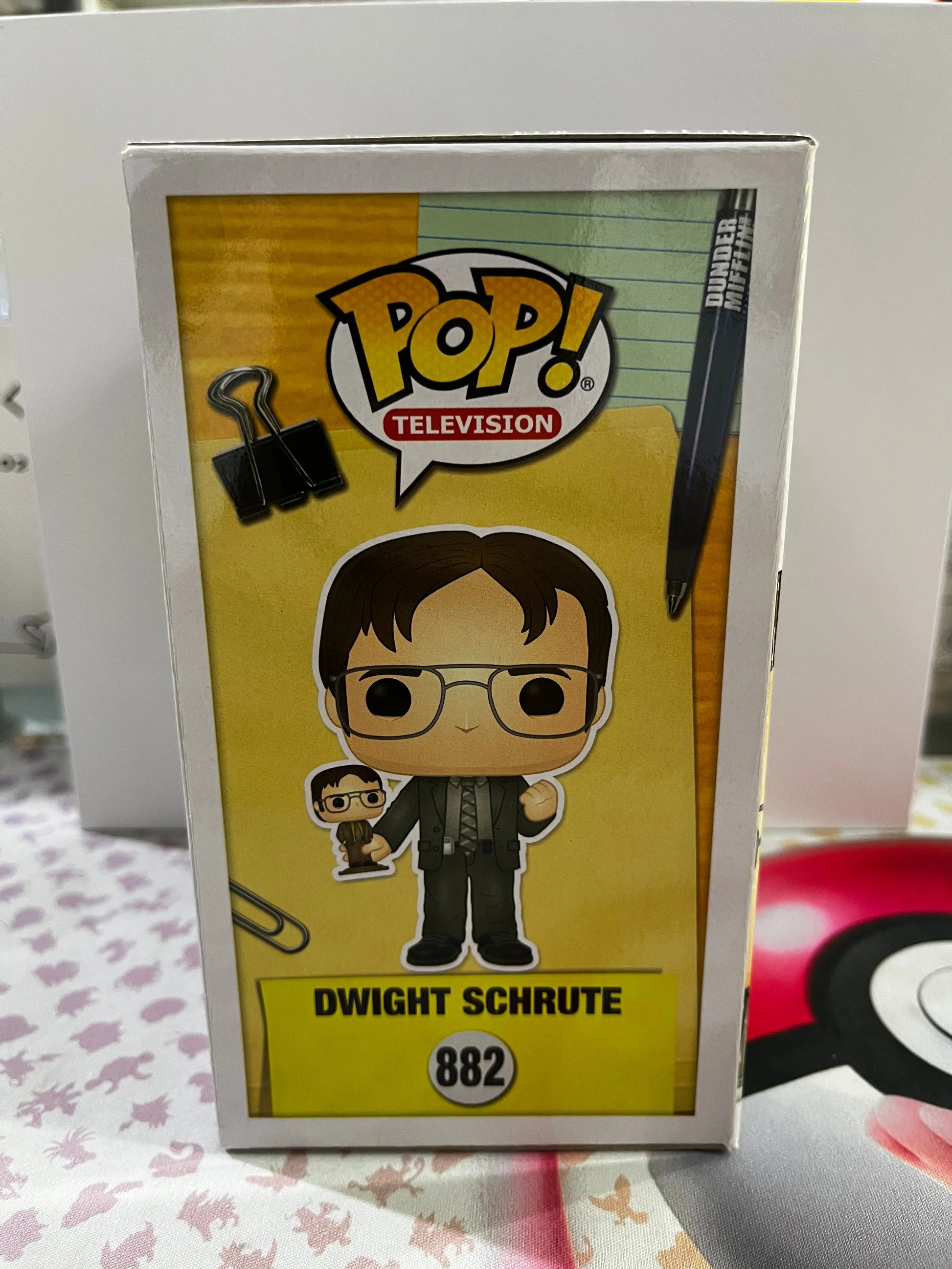 Funko Pop Vinyl Television the office Dwight Schrute Limited Edition FRENLY BRICKS - Open 7 Days