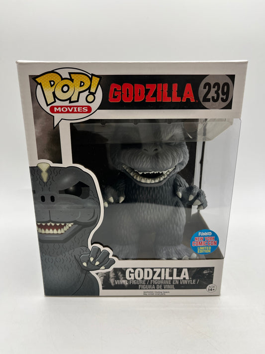 Funko POP! Movies Godzilla - Godzilla #239 - New York Comic Con Limited Edition FRENLY BRICKS - Open 7 Days