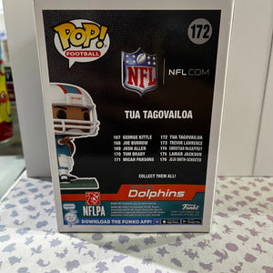 Funko Pop Vinyl Football Miami Dolphins Tua Tagovaliloa FRENLY BRICKS - Open 7 Days