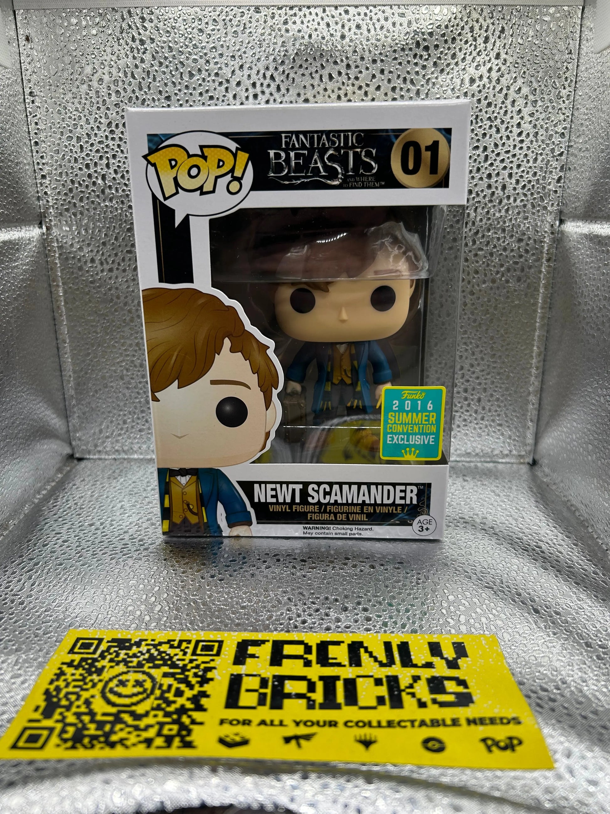 Pop Vinyl 01 Fantastic Beasts Newt Scamander FRENLY BRICKS - Open 7 Days