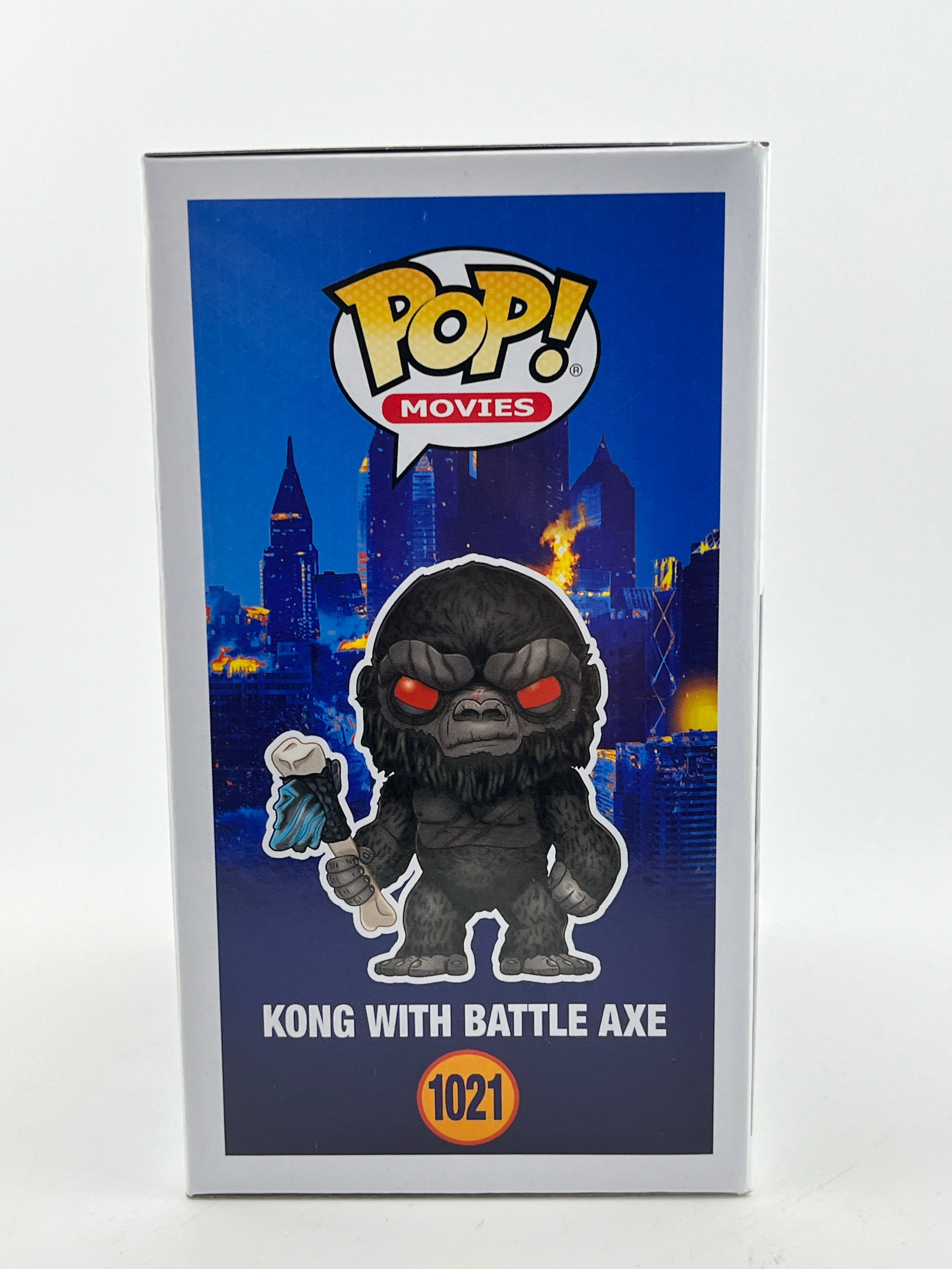 Funko POP! Movies Godzilla Vs. Kong - Kong With Battle Axe #1021 - Flocked Special Edition FRENLY BRICKS - Open 7 Days