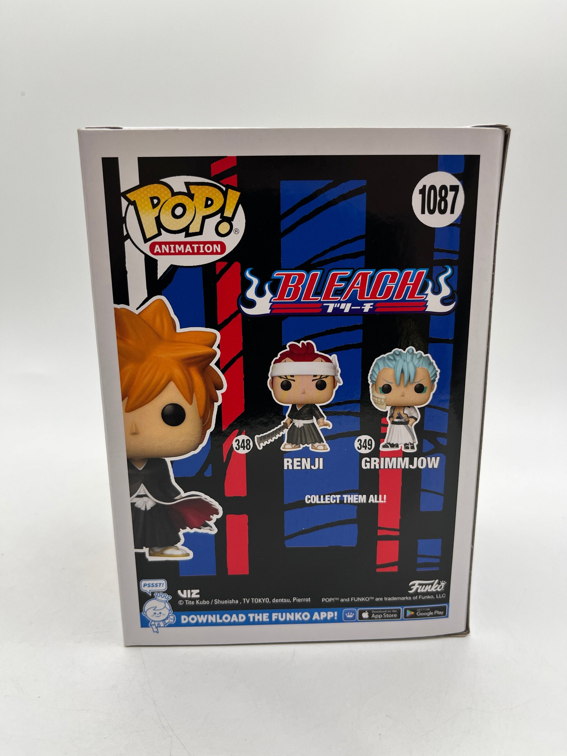 Funko POP! Animation Bleach - Ichigo #1087 - Special Edition FRENLY BRICKS - Open 7 Days