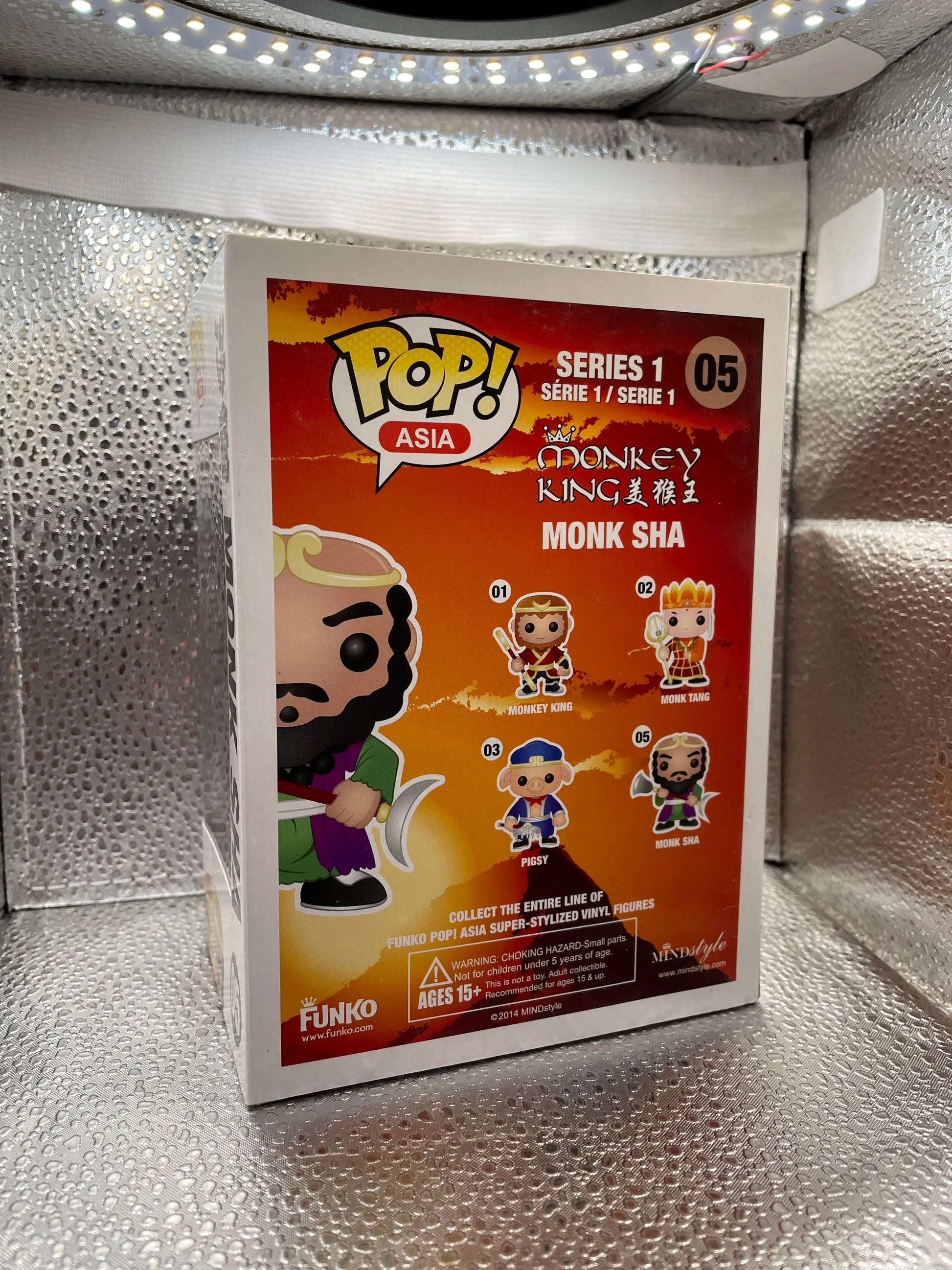 Funko POP! Asia Monkey King Monk Sha licensed 05 Damaged FRENLY BRICKS - Open 7 Days