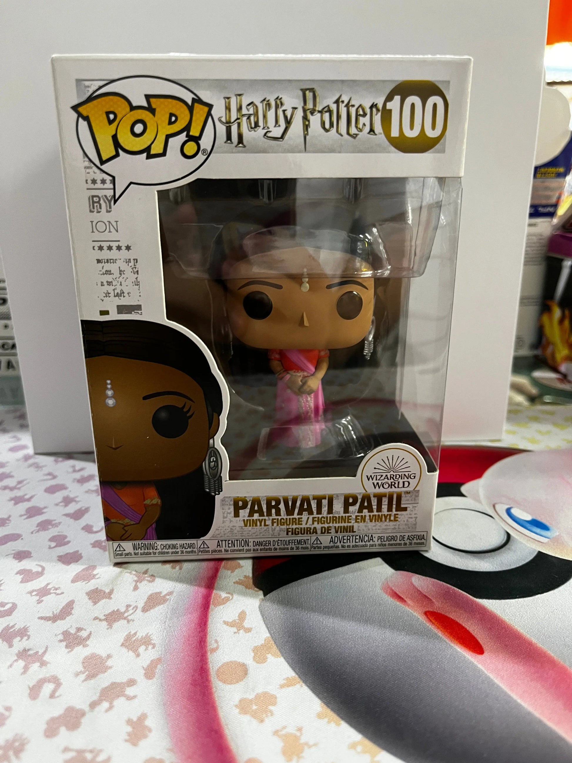 Funko Pop Vinyl Harry Potter Parvati Patil #100 FRENLY BRICKS - Open 7 Days