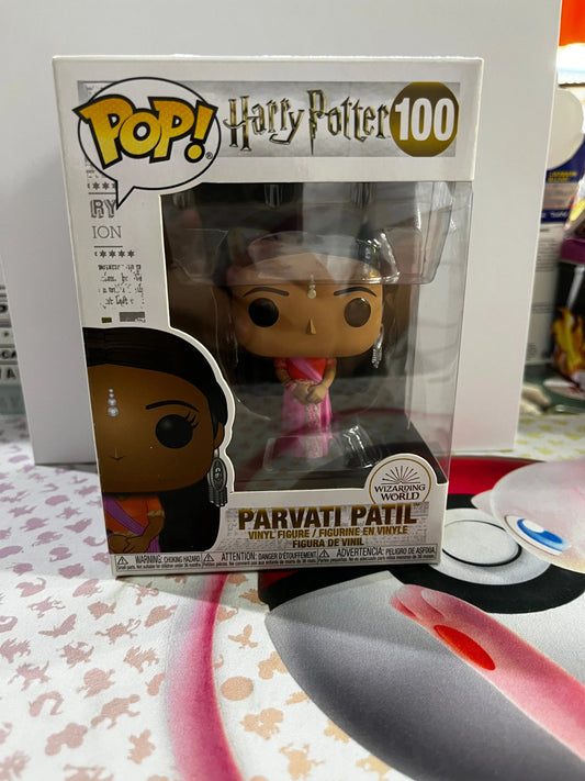 Funko Pop Vinyl Harry Potter Parvati Patil #100 FRENLY BRICKS - Open 7 Days