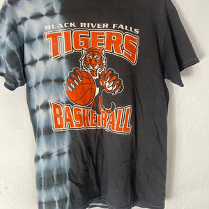 Black + Tyedye Black River Falls Tigers Crew Tee FRENLY BRICKS - Open 7 Days