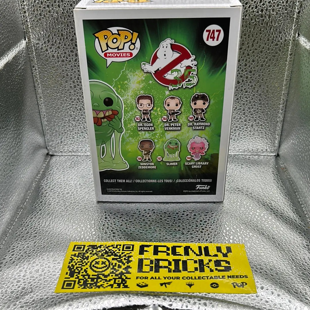 Pop Vinyl Movies 747 Slimer FRENLY BRICKS - Open 7 Days