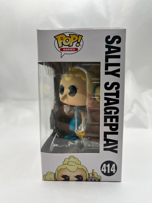 Funko POP! Games Cuphead Sally StagePlay #414 - Vinyl Collectable FRENLY BRICKS - Open 7 Days