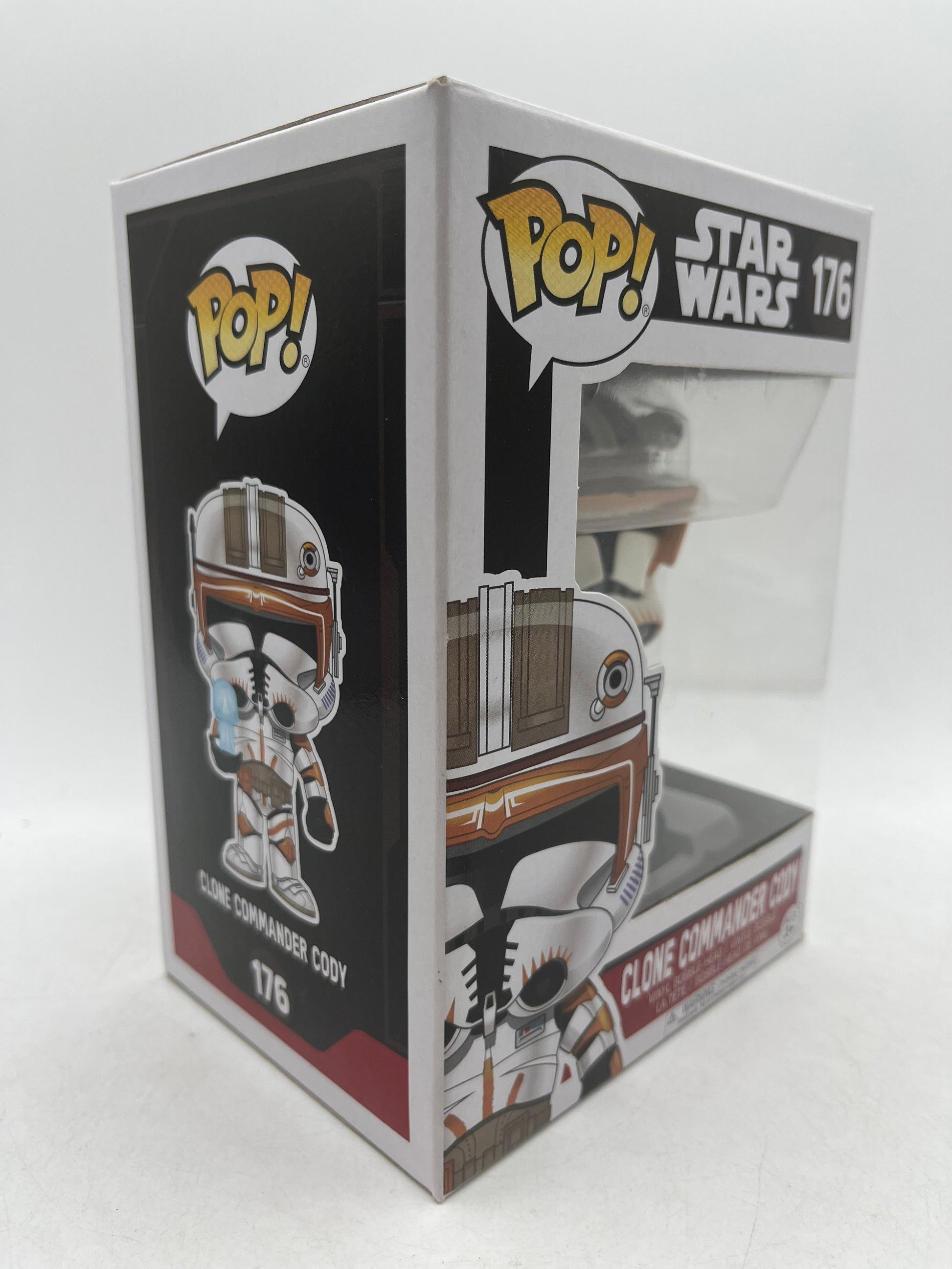 Funko Pop! Vinyl: Star Wars - Clone Commander Cody (Exclusive) #176 image 8
