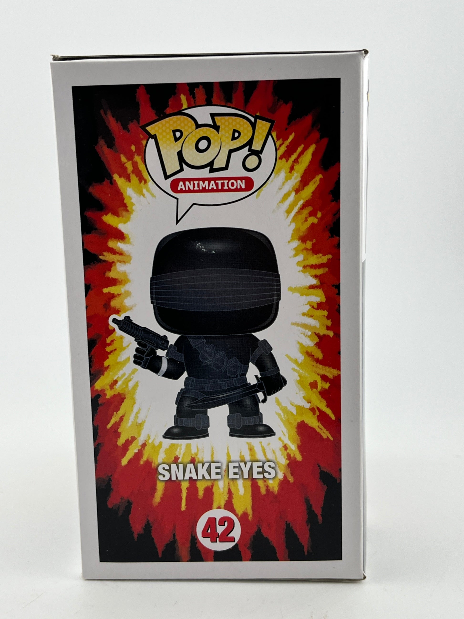 Funko POP! Animation G.I.Joe - Snake Eyes #42 - Vinyl Collectable FRENLY BRICKS - Open 7 Days