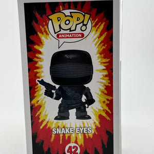 Funko POP! Animation G.I.Joe - Snake Eyes #42 - Vinyl Collectable FRENLY BRICKS - Open 7 Days