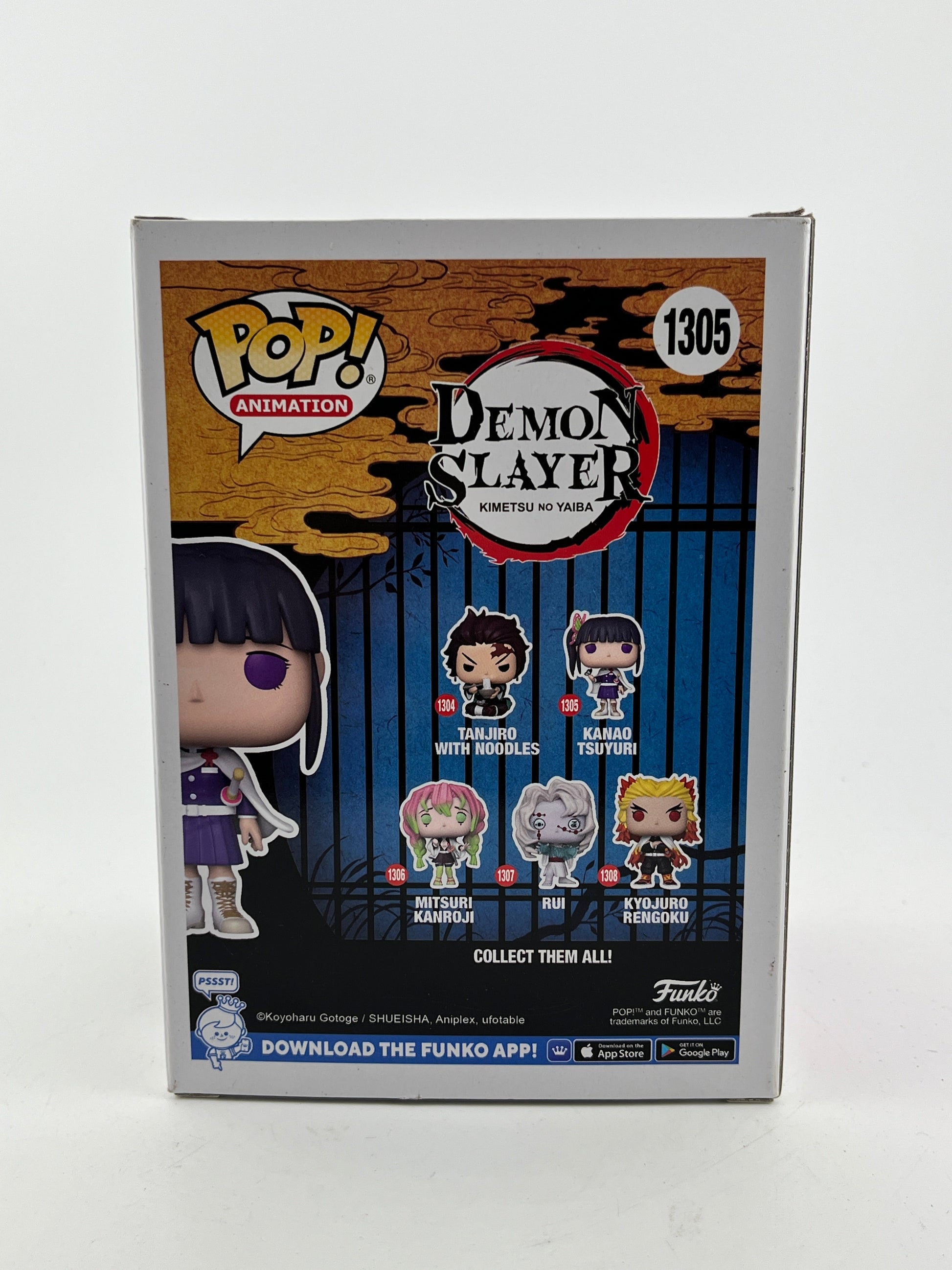 Funko POP! Animation Demon Slayer - Kanao Tsuyuri #1305 - Glow Special Edition FRENLY BRICKS - Open 7 Days