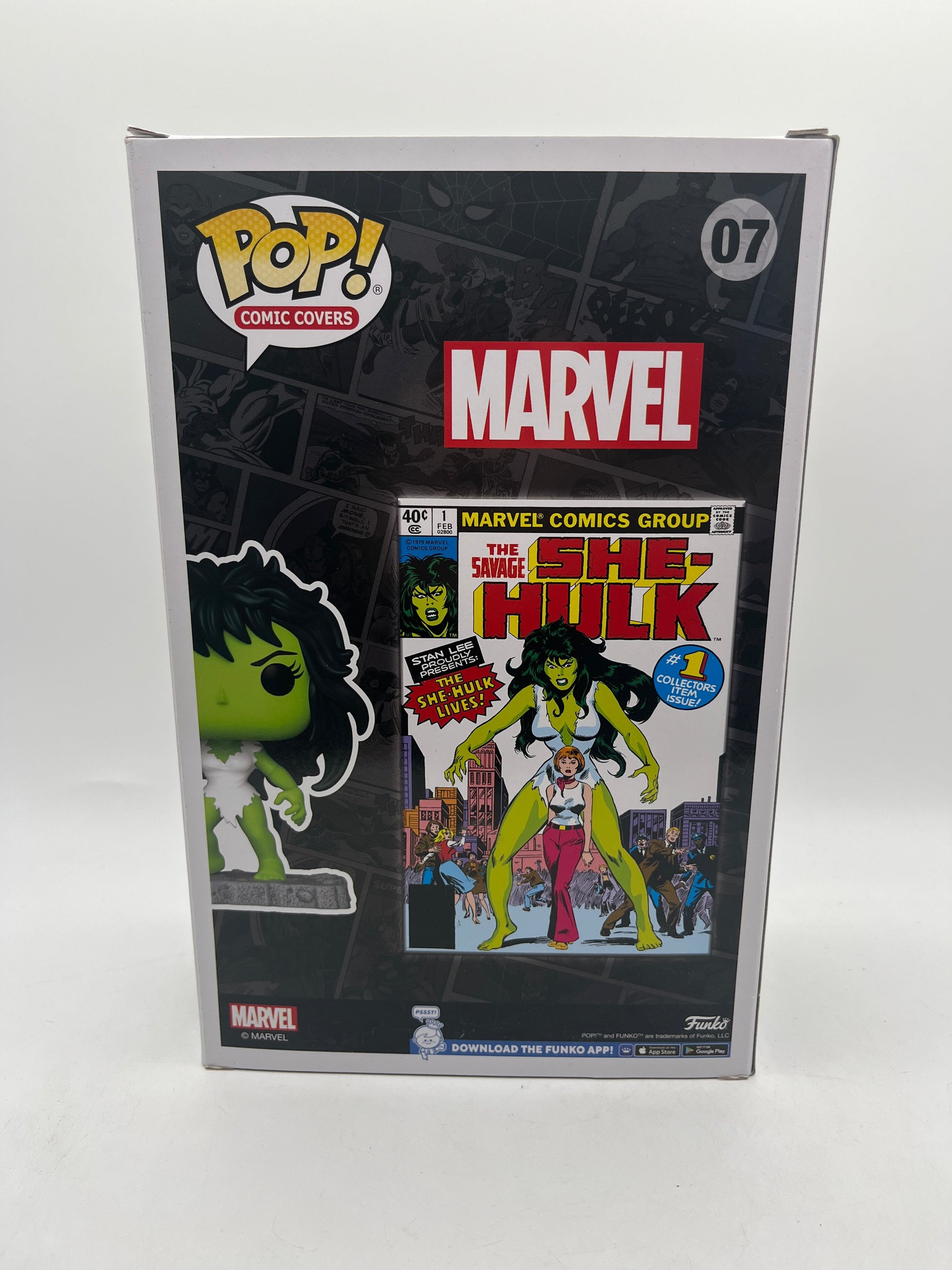 Funko Pop! Vinyl - Comic Book Covers - Marvel "She-Hulk" #07 +combinedshipping FRENLY BRICKS - Open 7 Days