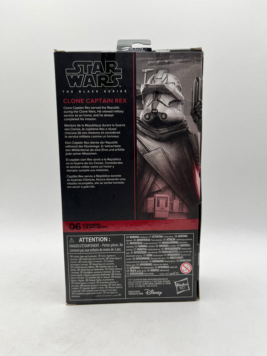 Hasbro - Star Wars Black Series The Bad Batch Clone Captain Rex - Sealed FRENLY BRICKS - Open 7 Days