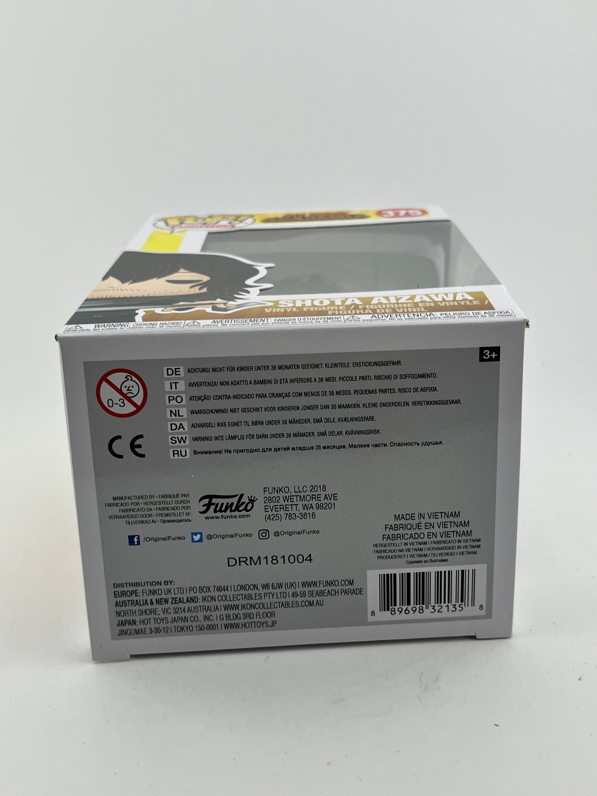 Funko POP! Animation My Hero Academia - Shota Aizawa #375       - Vinyl Collectable FRENLY BRICKS - Open 7 Days