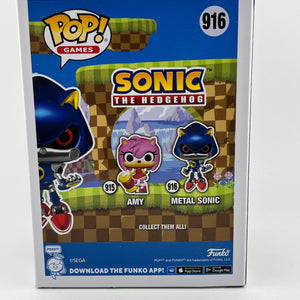 Funko POP! Games Sonic The Hedgehog - Metal Sonic #916 - Vinyl Collectable FRENLY BRICKS - Open 7 Days