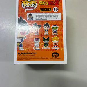 Pop Vinyl Dragon Ball Z#10 Vegeta FRENLY BRICKS - Open 7 Days