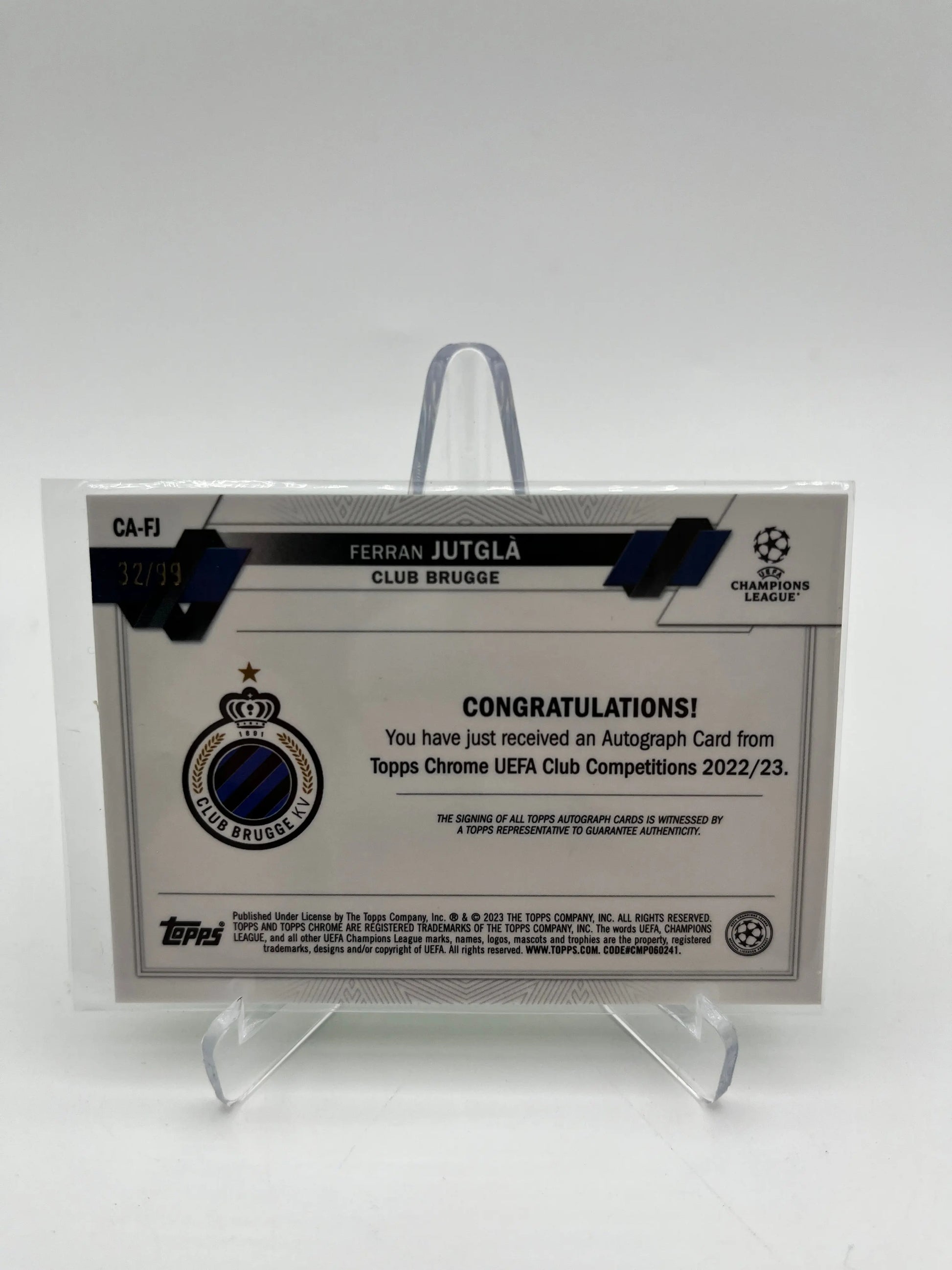 Soccer Serie A Lot Autographs/Low numbered FRENLY BRICKS - Open 7 Days