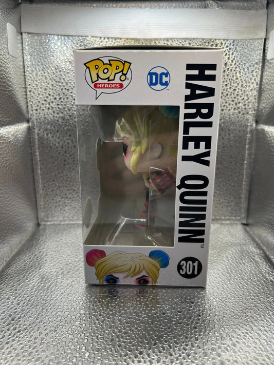 FUNKO Pop Vinyl #301 Harley Quinn FRENLY BRICKS - Open 7 Days