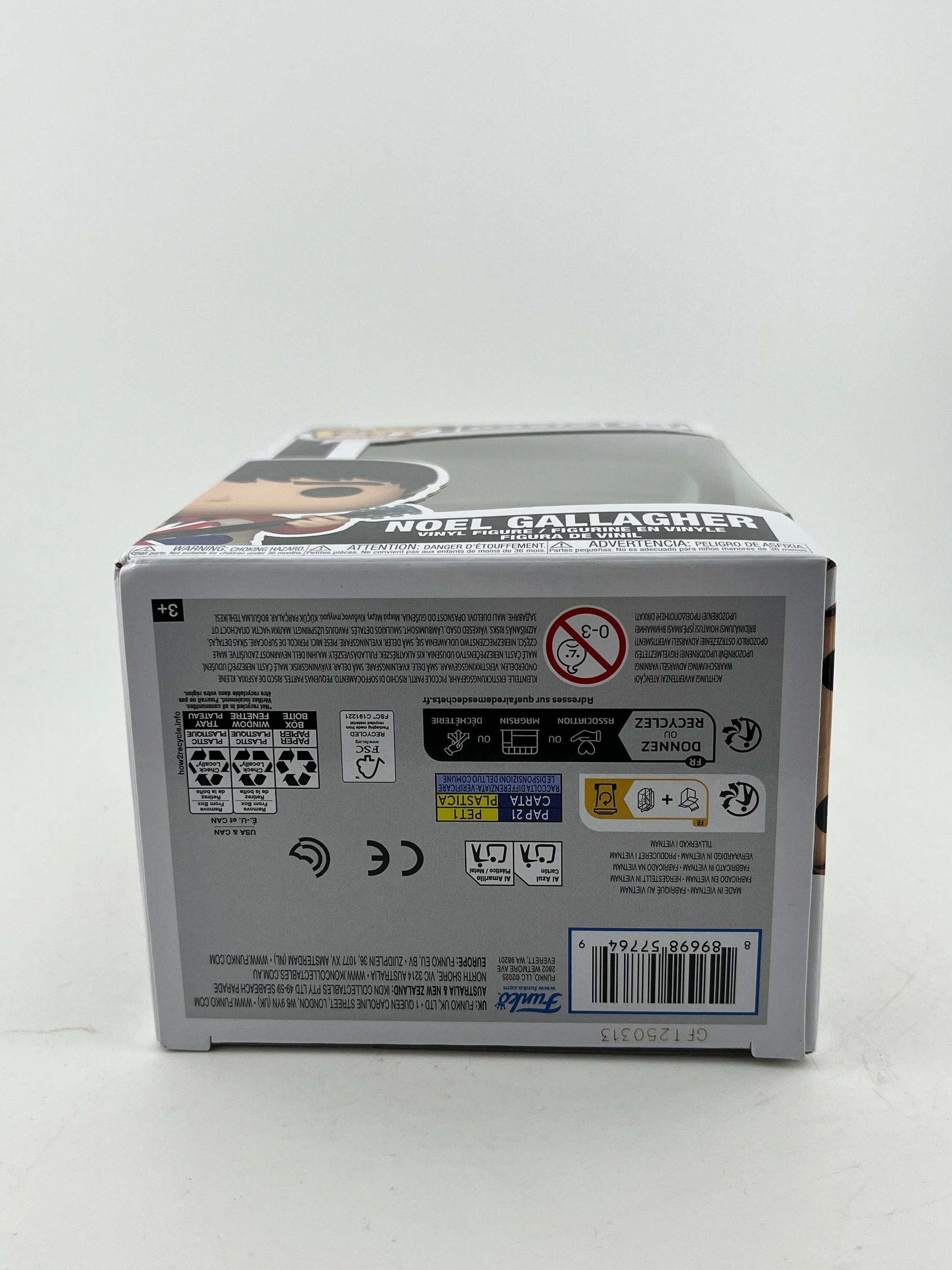 Funko POP! Rocks Oasis - Noel Gallagher #257 - Vinyl Collectable FRENLY BRICKS - Open 7 Days