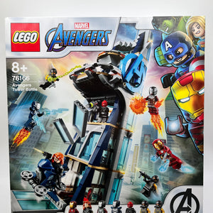 Lego Marvel 76166 Avengers  Tower Battle - Sealed FRENLY BRICKS - Open 7 Days