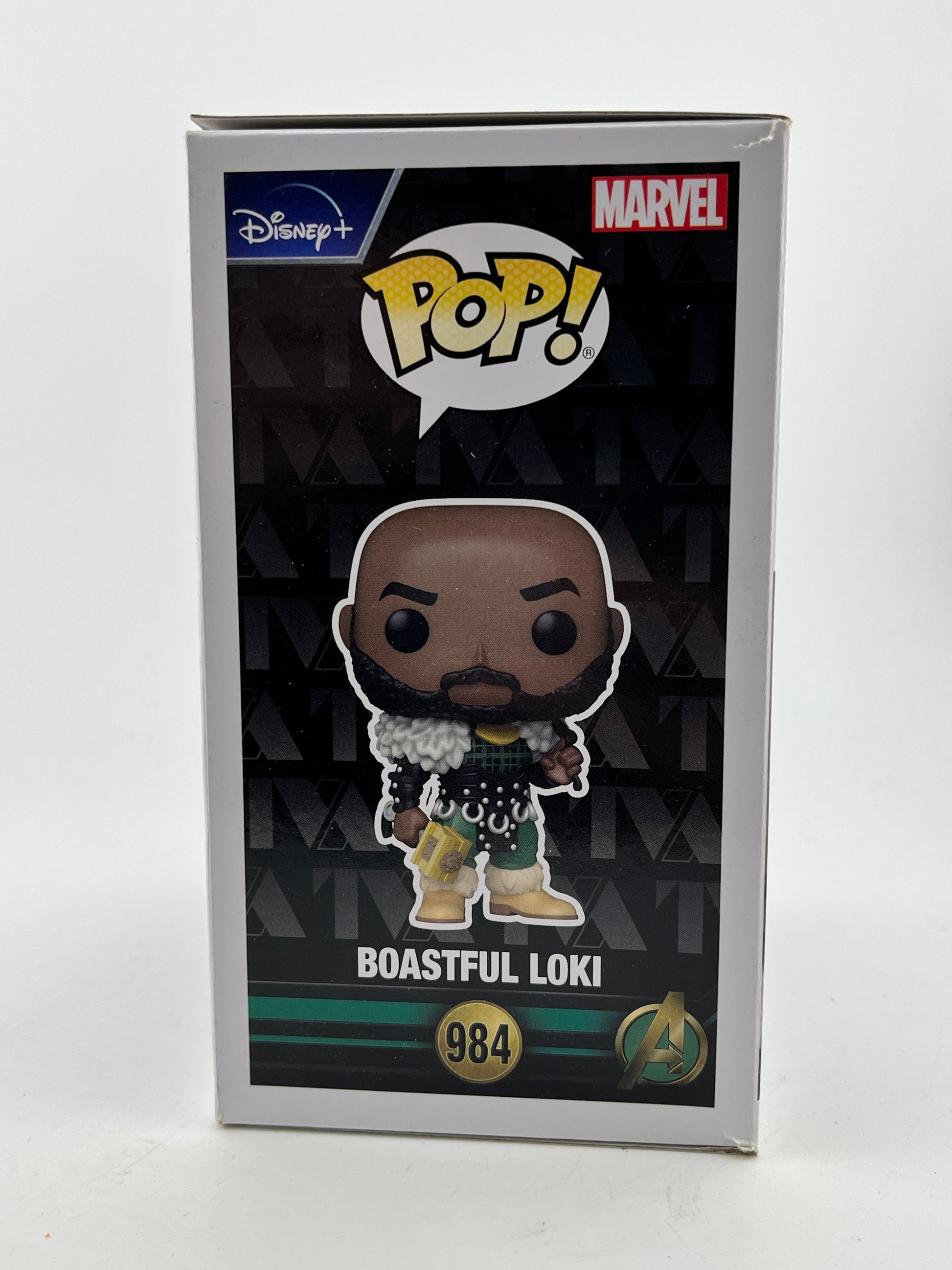 Funko POP! Marvel Loki - Boastful Loki #984 - 2022 Convention Limited Edition FRENLY BRICKS - Open 7 Days