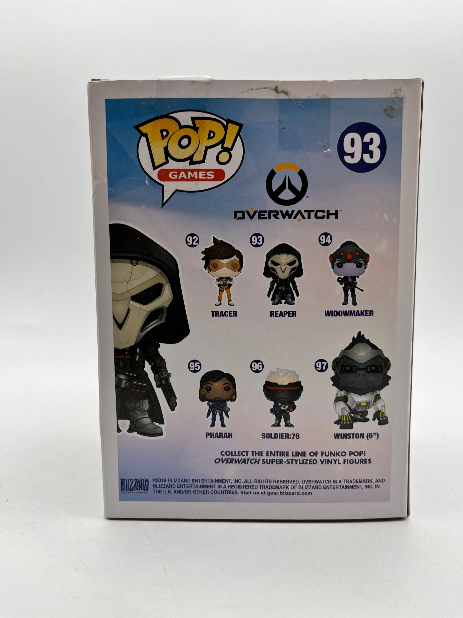 Funko POP! Games Overwatch Reaper #93 - Vinyl Collectable FRENLY BRICKS - Open 7 Days