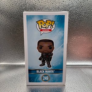 Funko Pop Vinyl #249 Heroes Black Manta FRENLY BRICKS - Open 7 Days