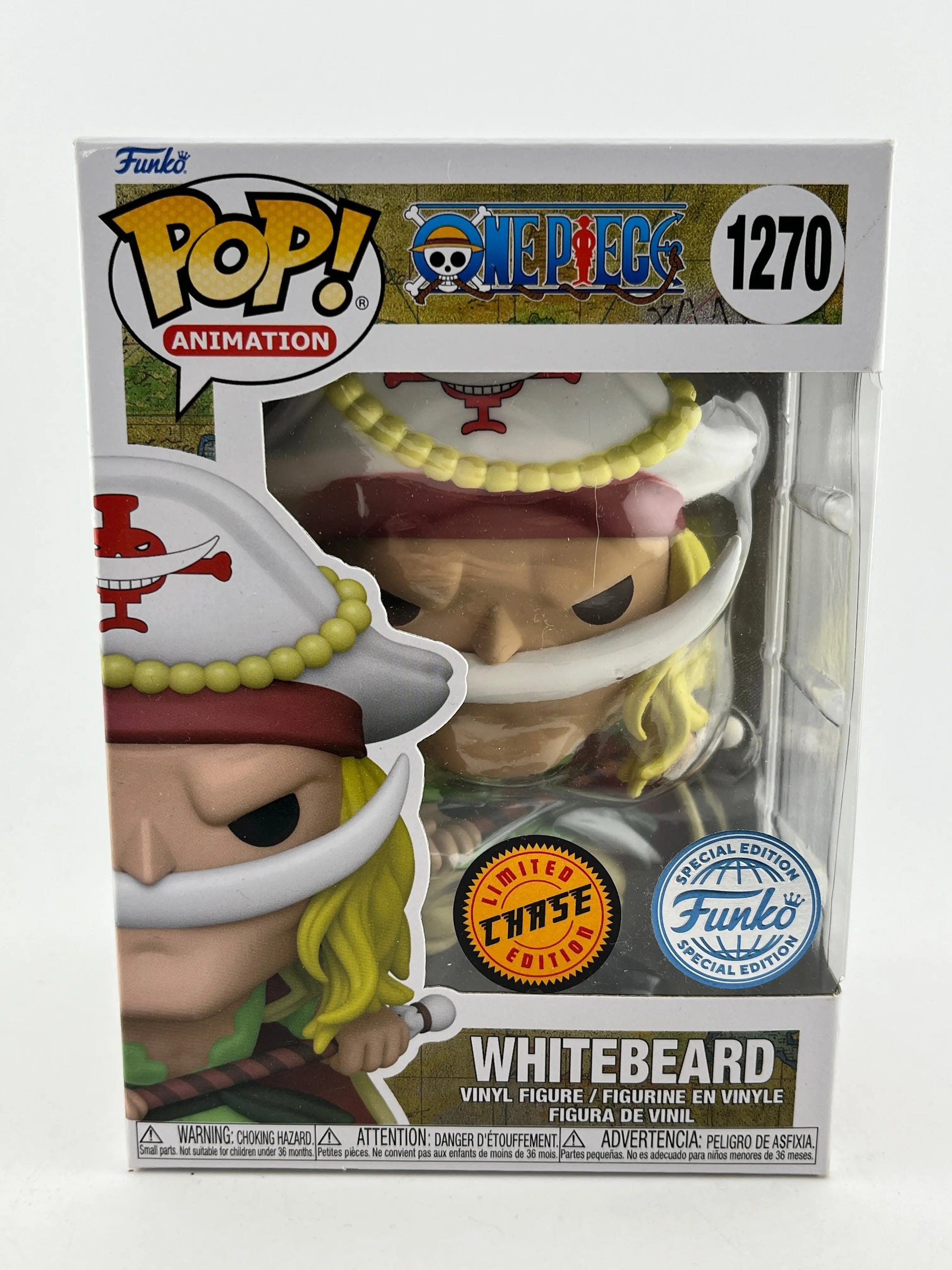 Funko POP! Animation One Piece - Whitebeard #1279 - Chase Special Edition image 1
