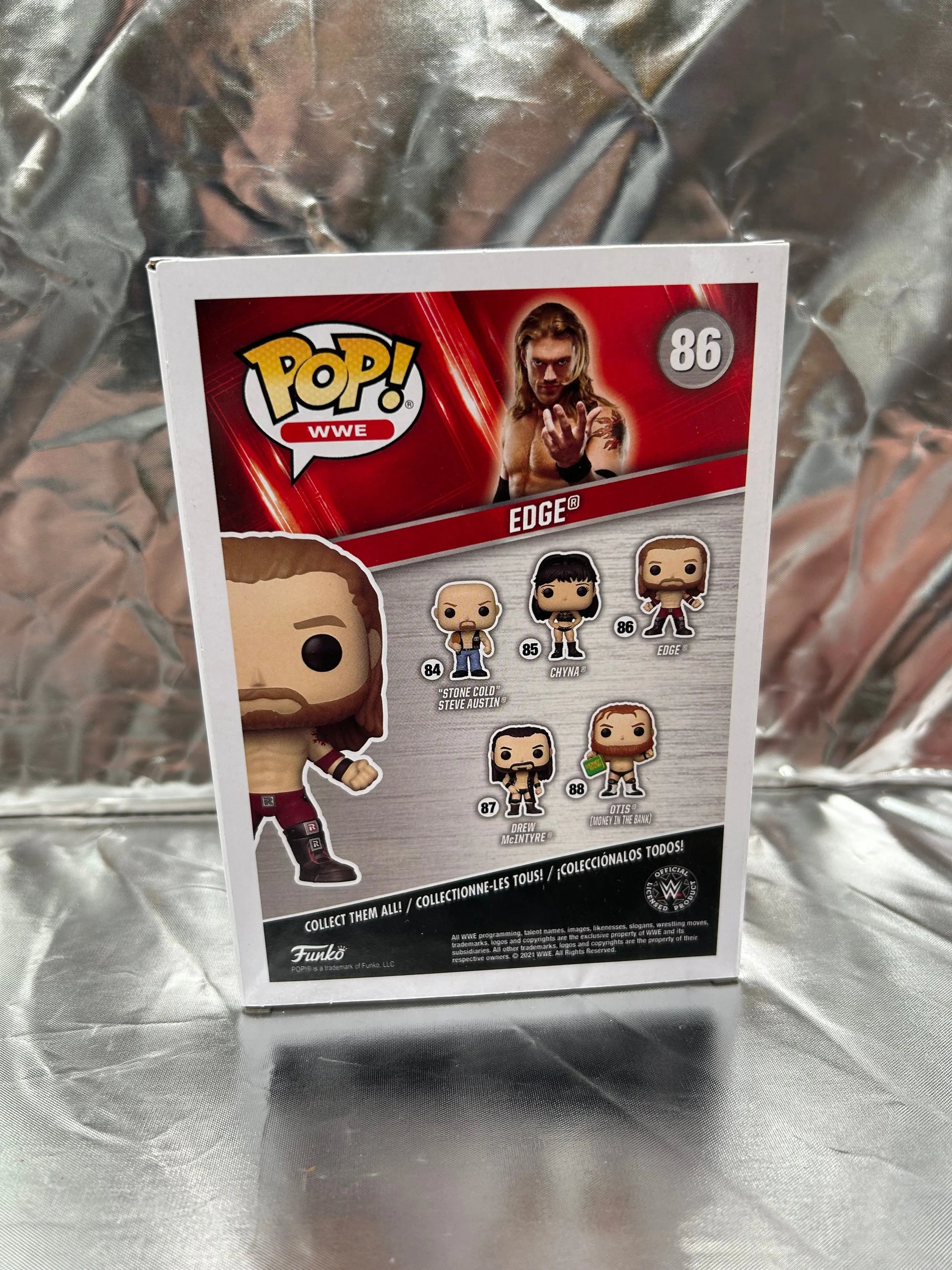 Funko POP WWE - WWE - Edge #86 FRENLY BRICKS - Open 7 Days