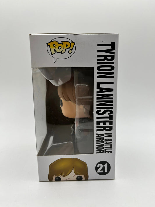 Funko POP! Game Of Thrones Tyrion Lannister Battle Armor #21 FRENLY BRICKS - Open 7 Days
